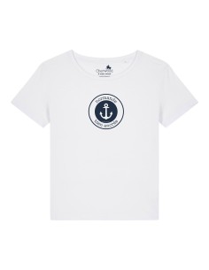 T-shirt femme normande bien ancrée : 100% coton bio  by Cherwood