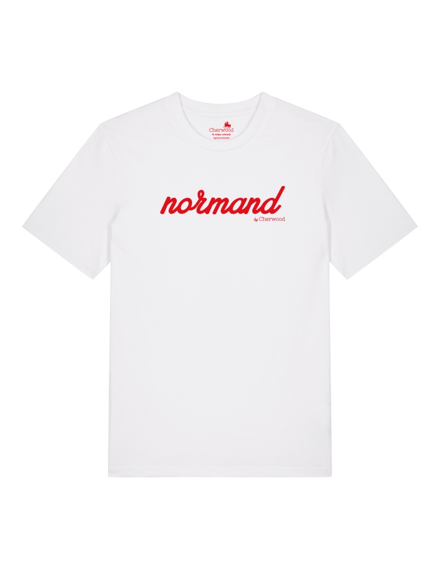T-shirt Homme Normand classique rouge • Cherwood Days • Cherwood