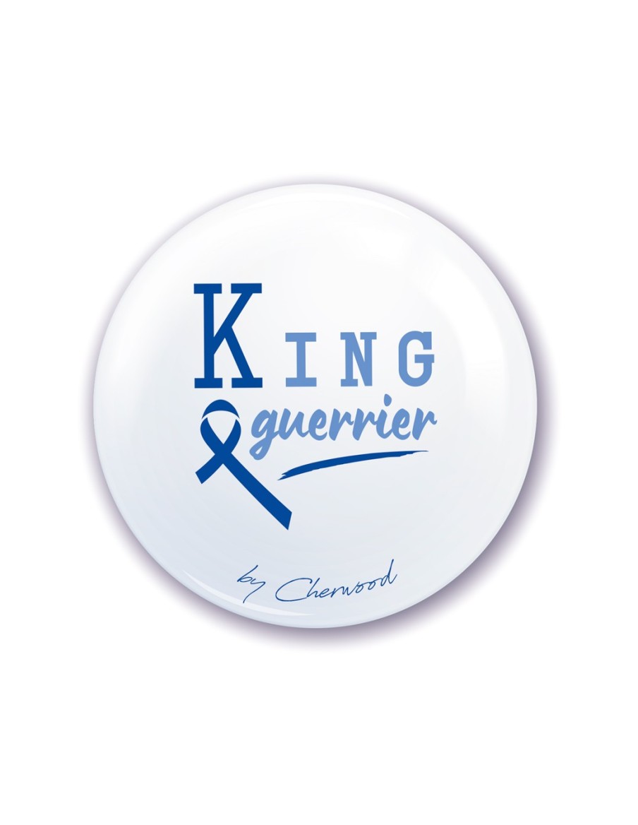 Badge King Guerrier • Mars Bleu • Cherwood