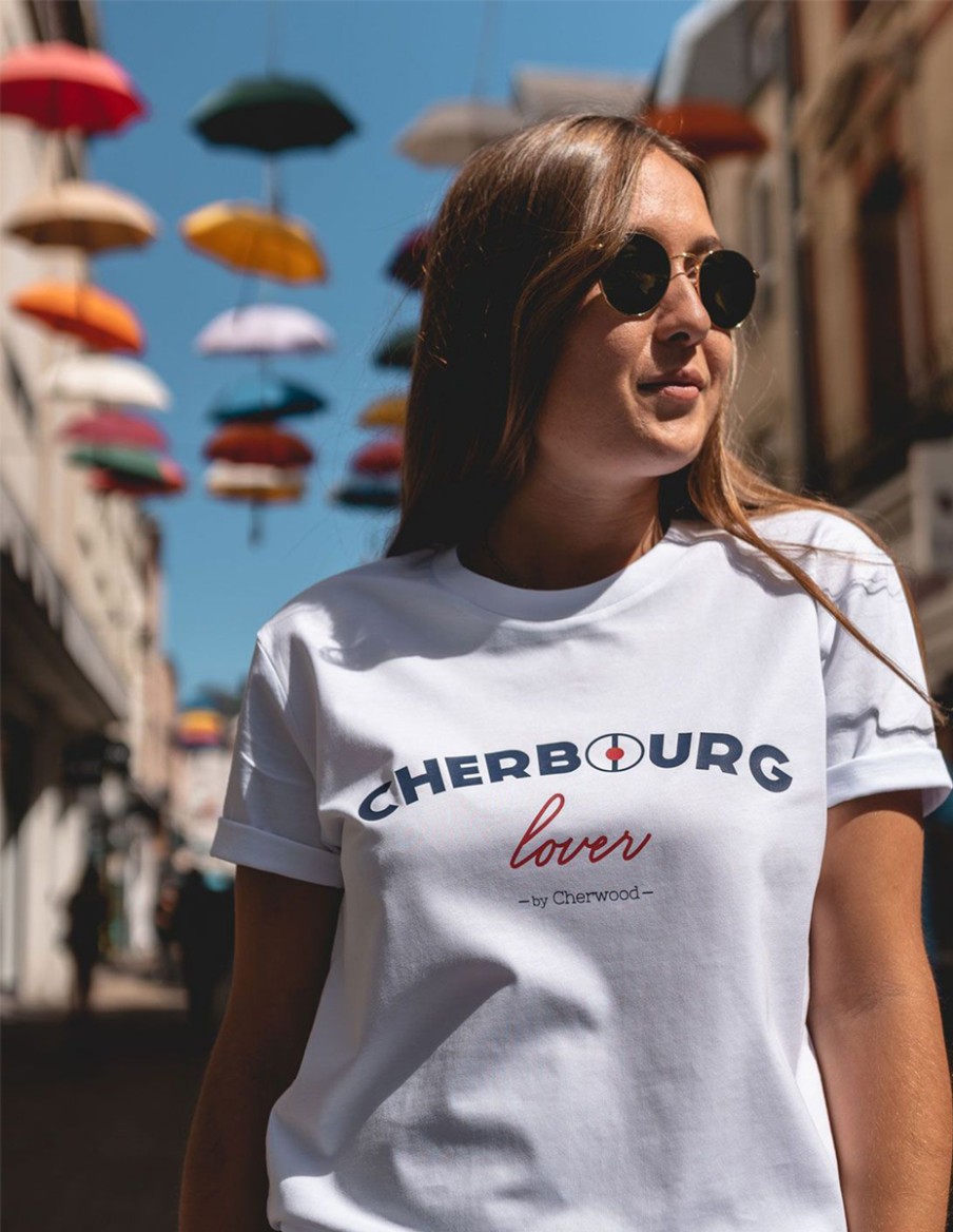 T-shirt Mixte Cherbourg Lover • Ma Normandie • Cherwood