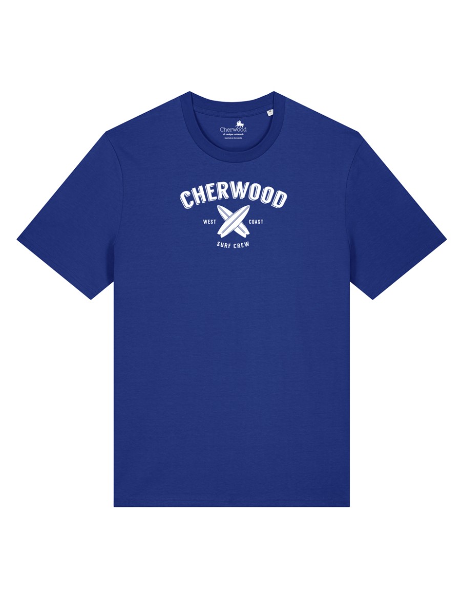 T-shirt Mixte Cherwood Surf Crew • Homme • Cherwood