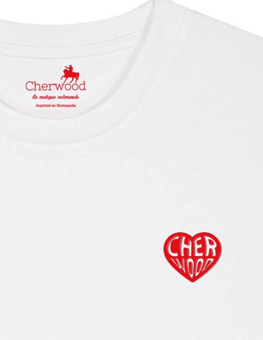 T-shirt Mixte Cherwood Love • Saint-Valentin ❤️ • Cherwood