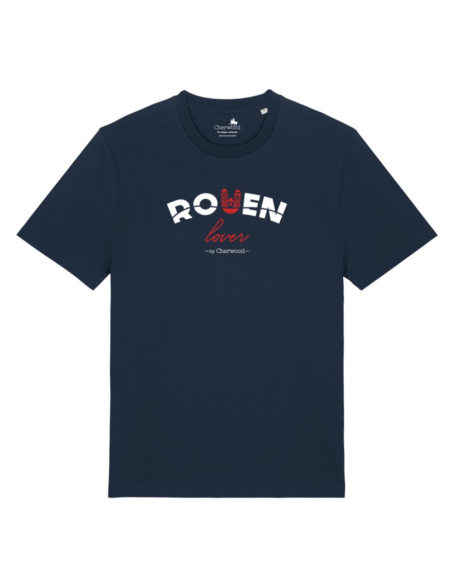 T-shirt Mixte Rouen Lover • Homme • Cherwood