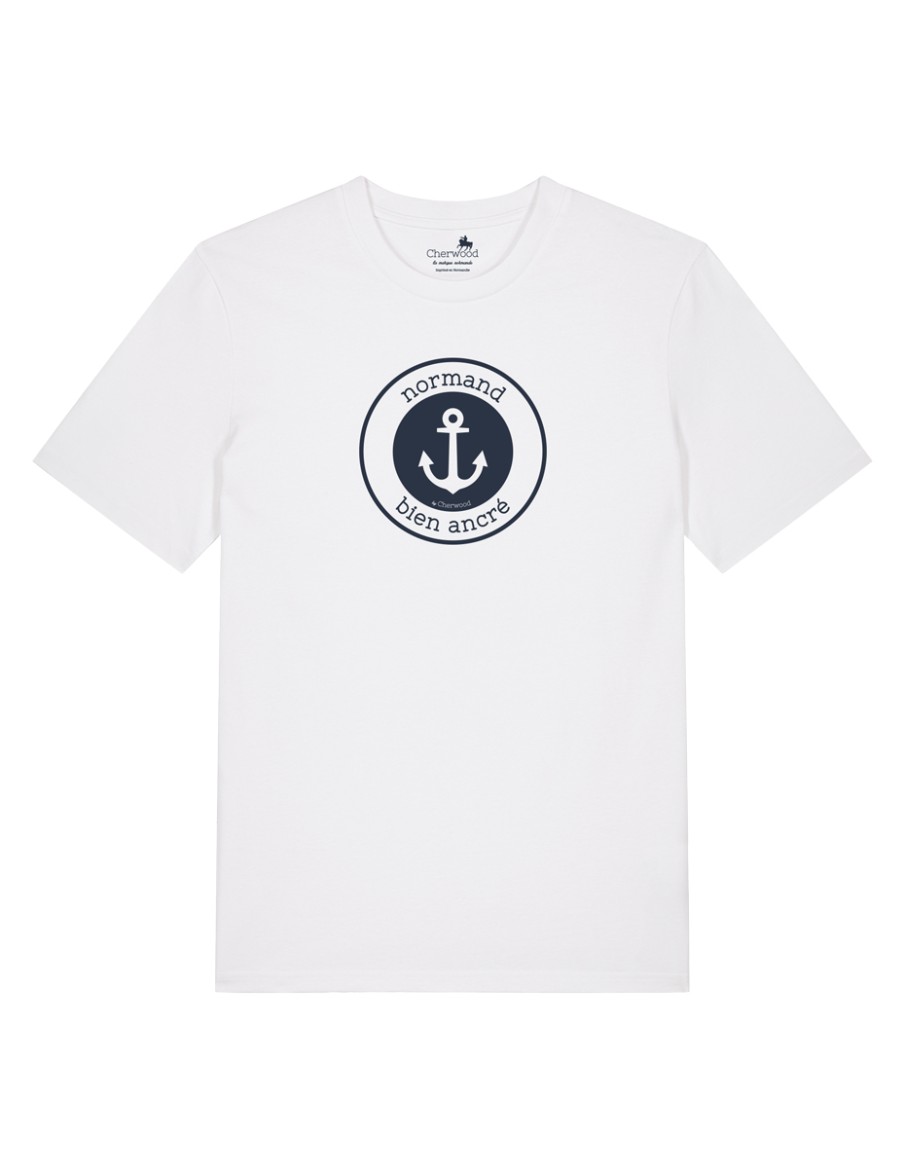 T-shirt Homme Normand Bien ancré • Homme • Cherwood