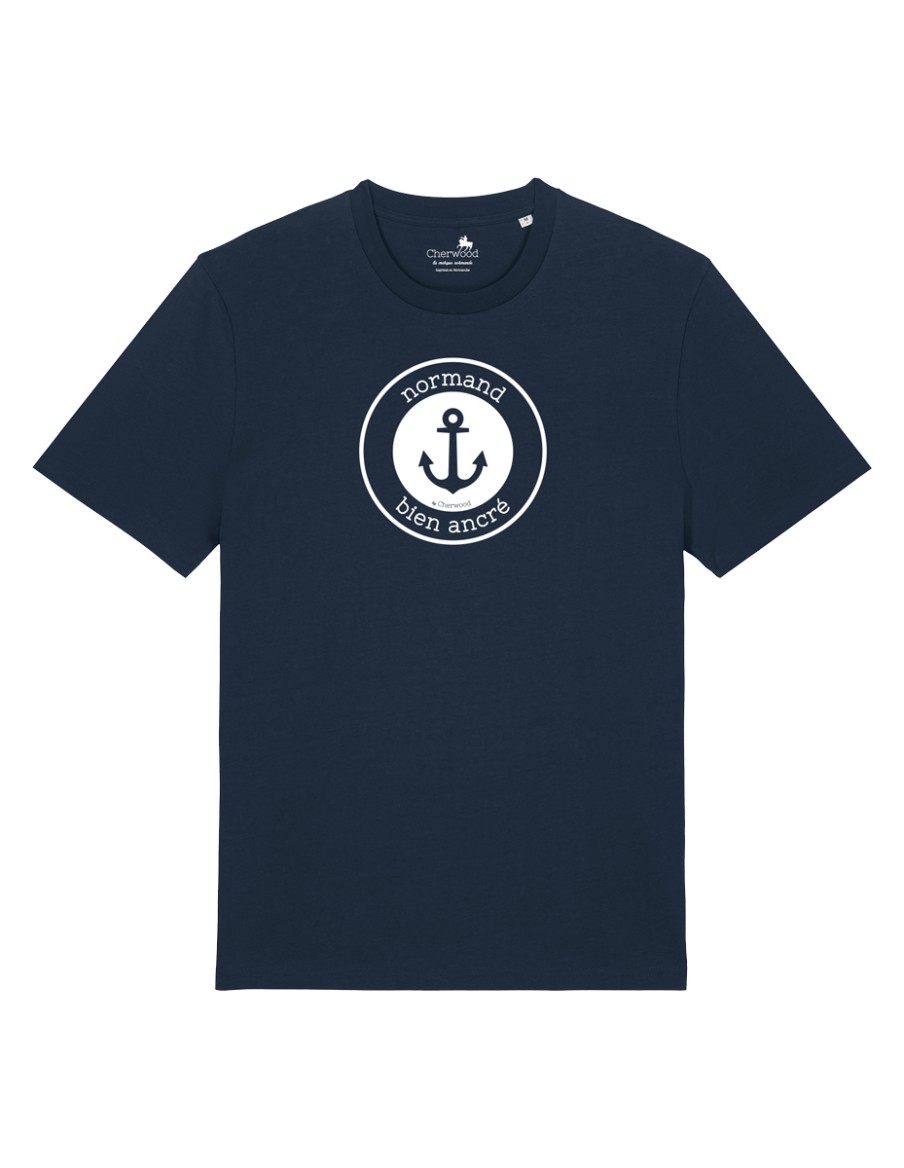 T-shirt Homme Normand Bien ancré • Homme • Cherwood