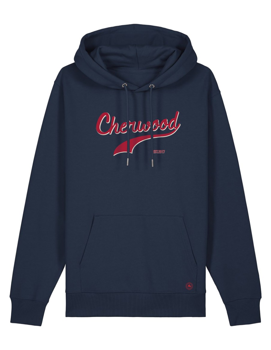 Hoodie mixte Navy Cherwood Signature V2 • Homme • Cherwood