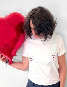 Tee-shirt Tchout'chou Coeur 100% coton bio
