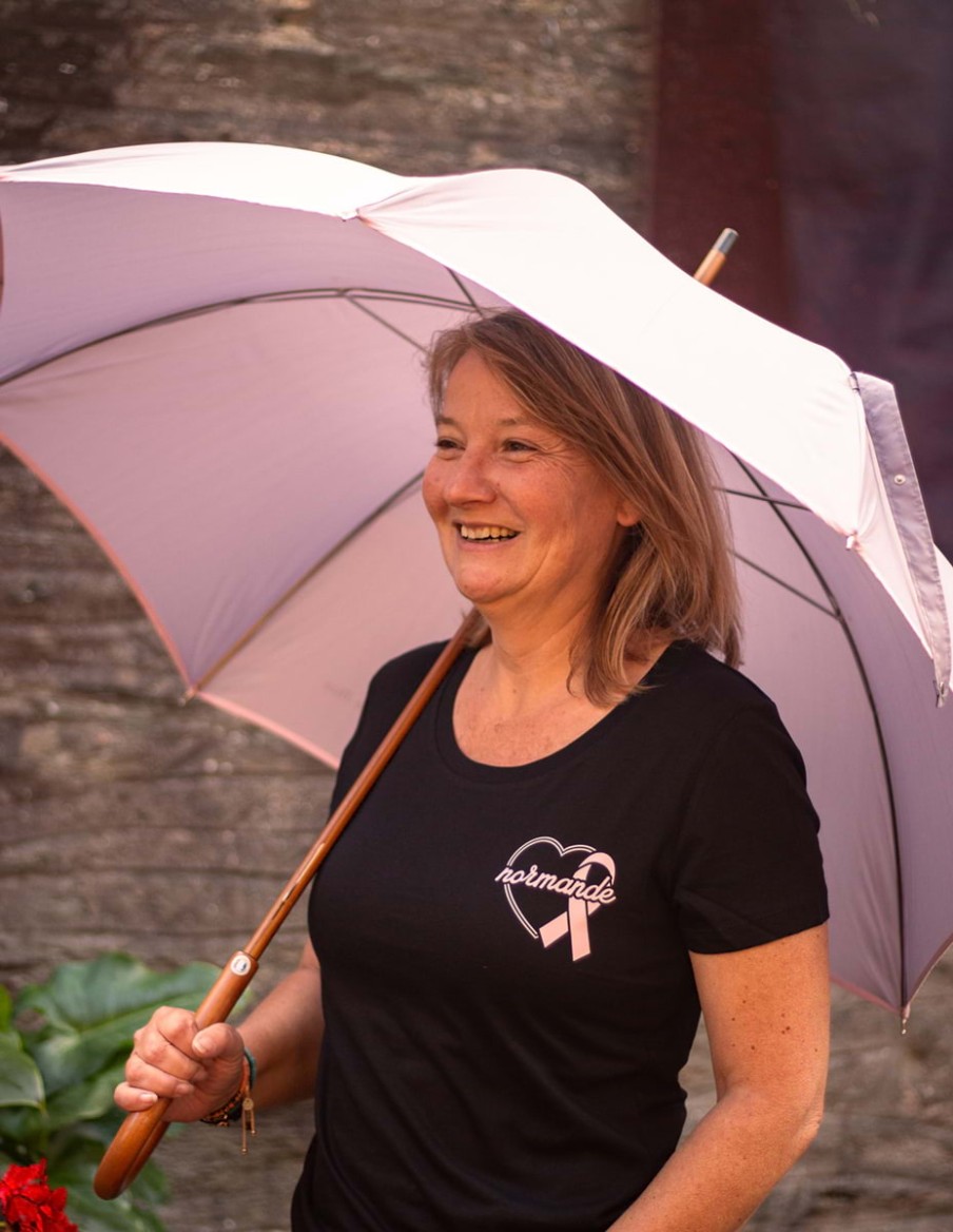 Octobre Rose T-shirt Femme Normande • Octobre Rose • Cherwood
