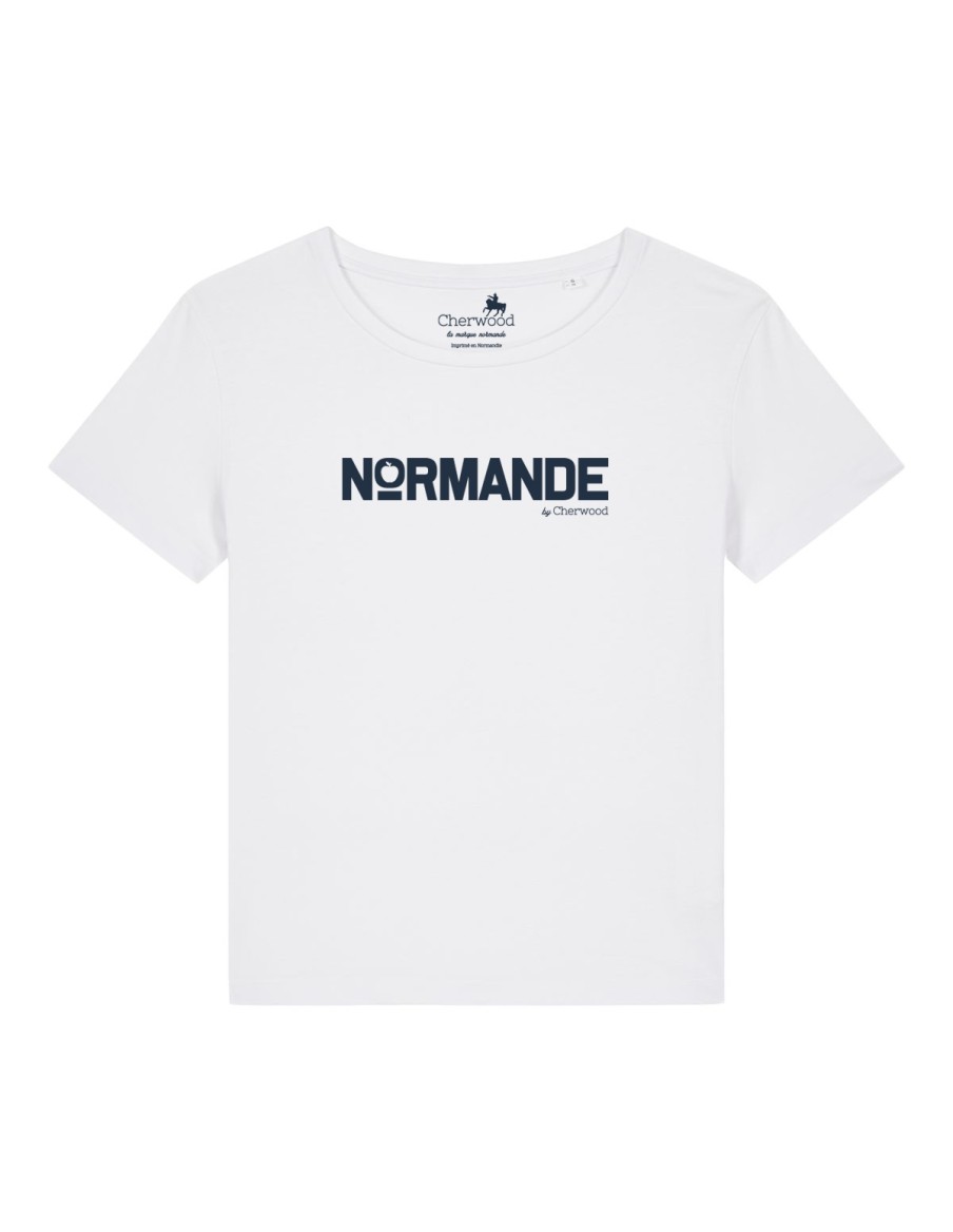 T-shirt Femme Normande Pomme • Femme • Cherwood