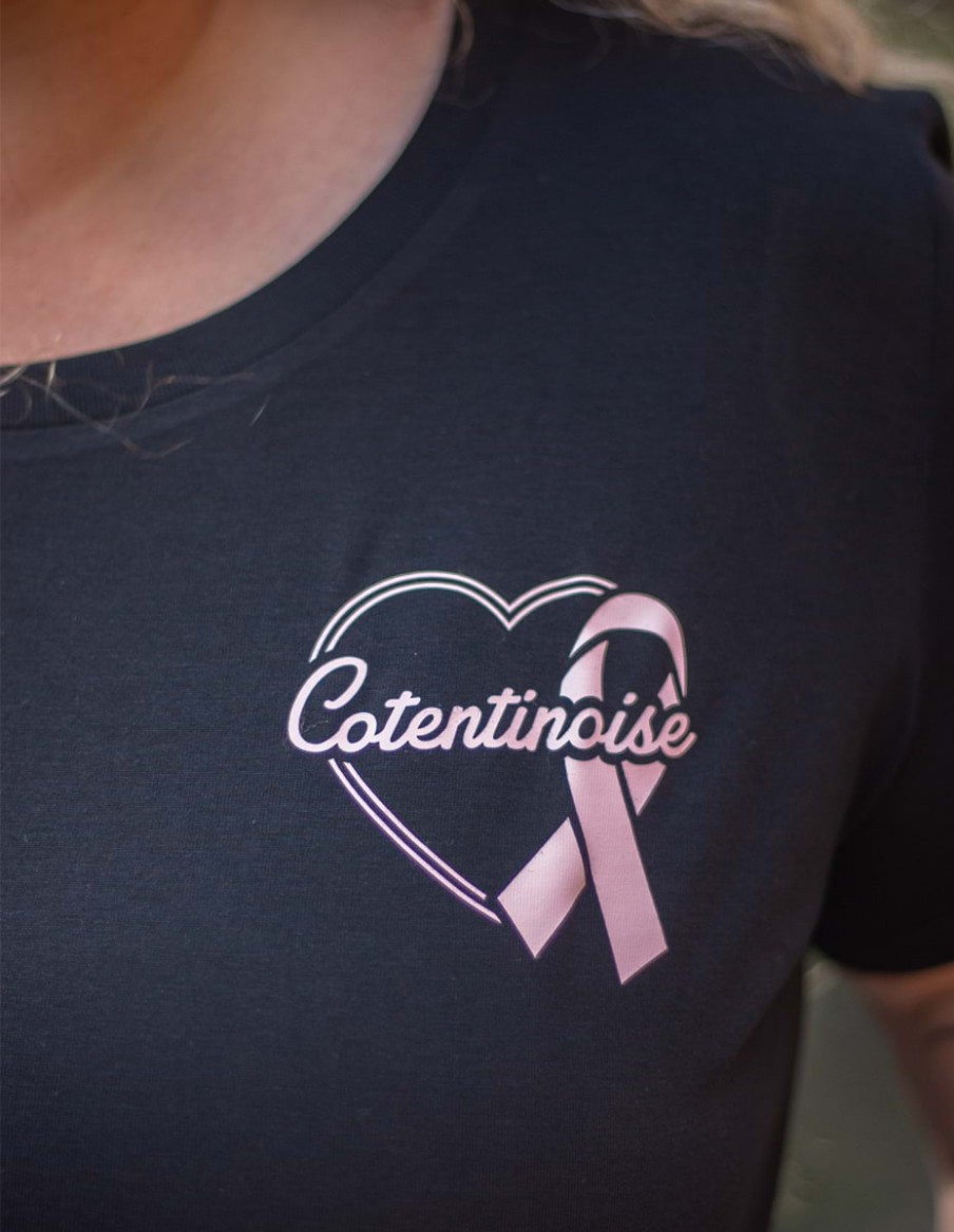 Octobre Rose T-shirt Femme Cotentinoise • T-shirts • Cherwood
