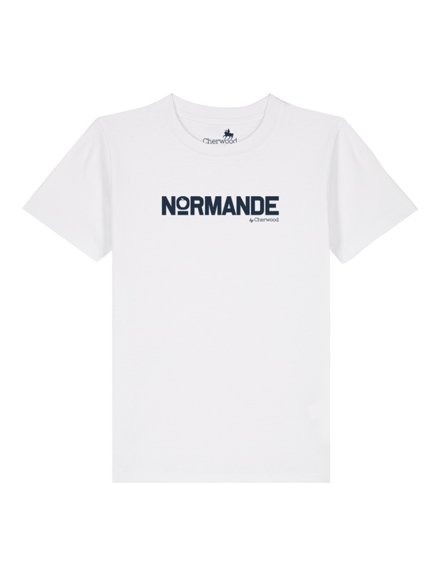 T-shirt Fille Normande Pomme • Enfant • Cherwood