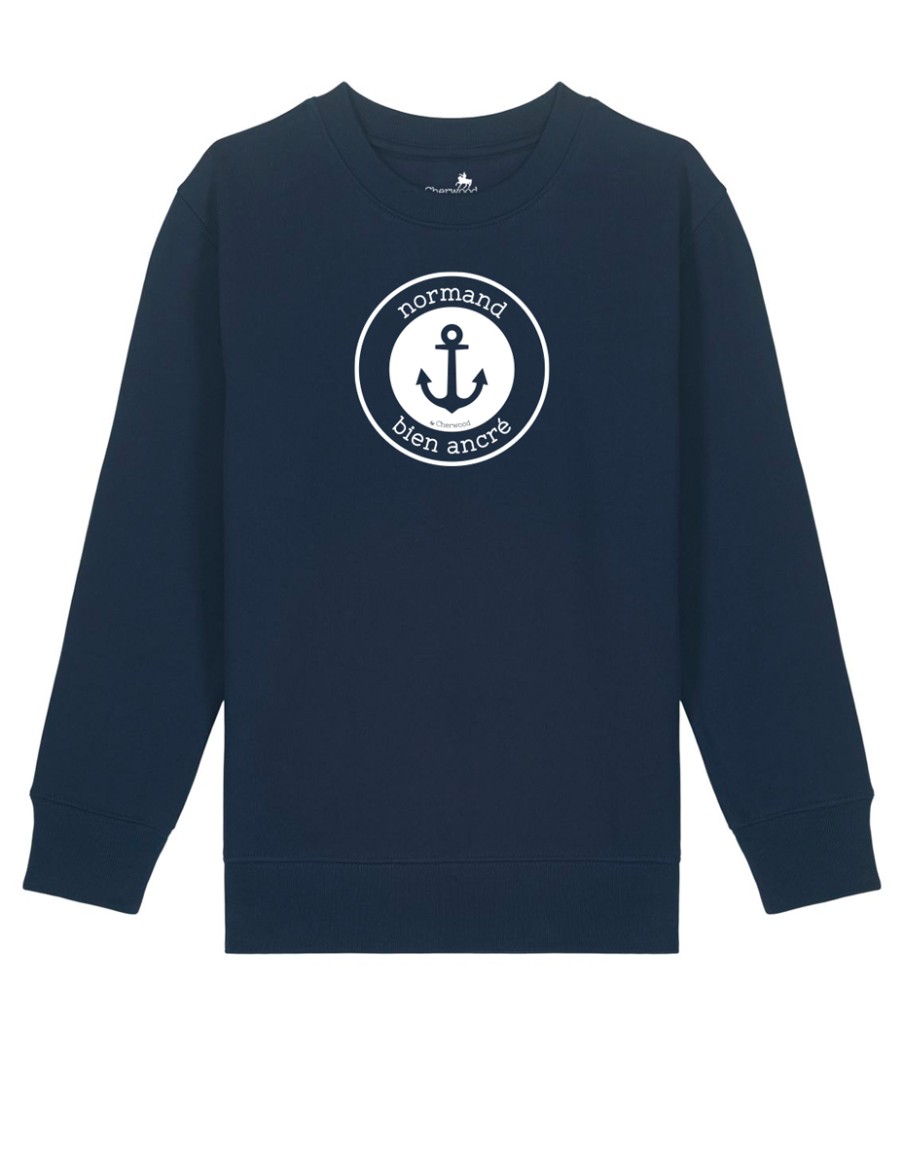 Sweat Garçon Normand Bien Ancré • Sweats • Cherwood