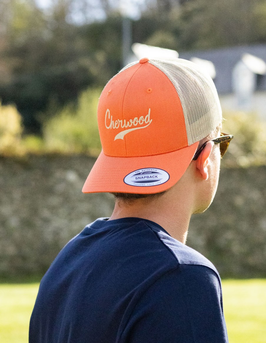 Casquette Trucker orange Signature • Accessoires • Cherwood