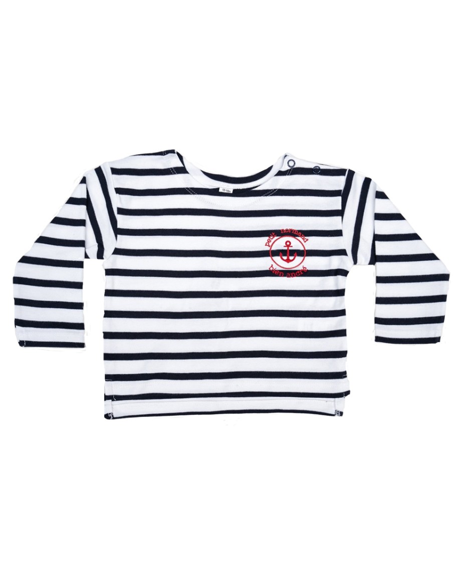 Marinière Baby Petit Normand Bien Ancré • Marinières • Cherwood