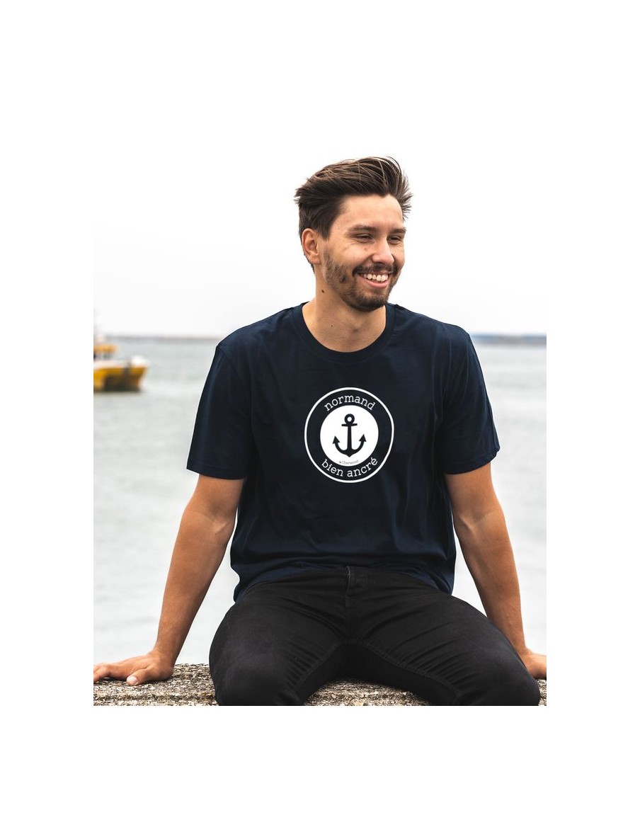 T-shirt Homme Normand Bien ancré • Homme • Cherwood