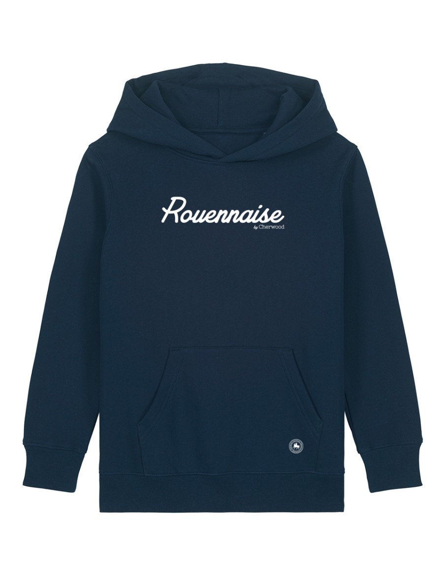 Hoodie Fille Rouennaise • Enfant • Cherwood