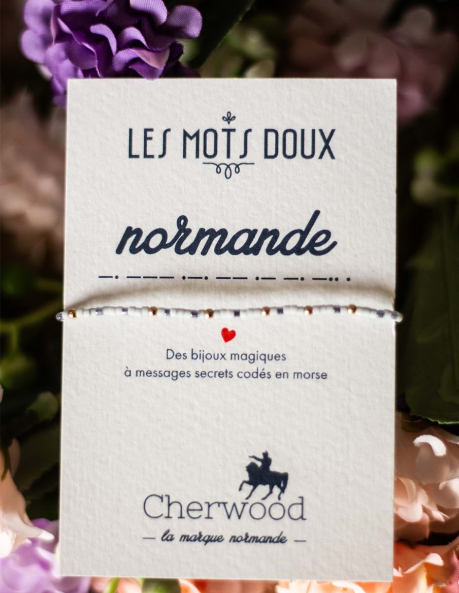 Bracelets "Normande" Les Mots Doux X Cherwood • Accueil • Cherwood