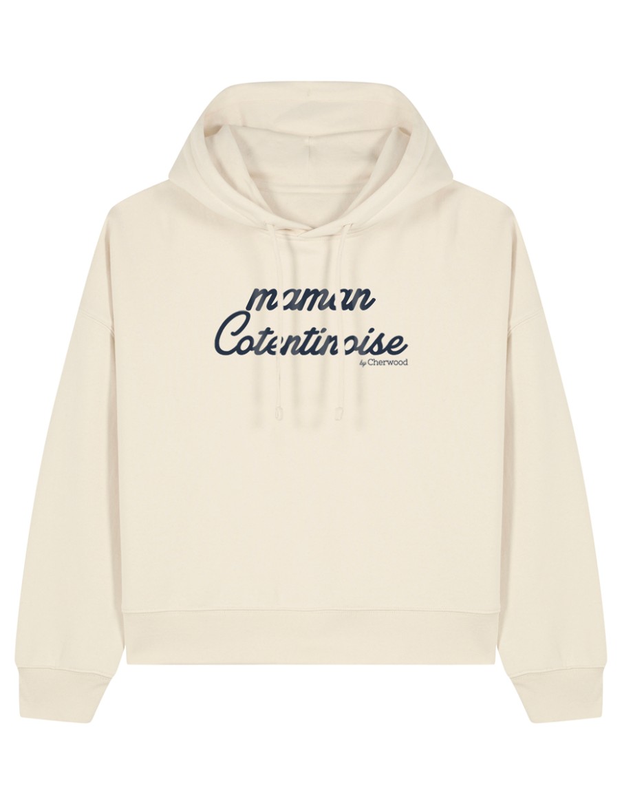 Hoodie Femme Maman Cotentinoise • Maman • Cherwood