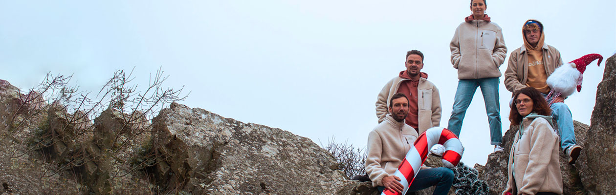 Bannière collection veste matelassée pour homme