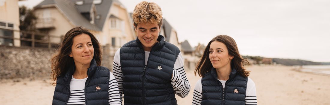 La veste matelassée sans manches