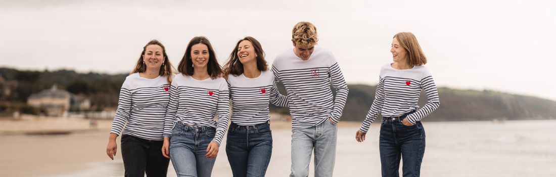 Bannière collection marinières pour femme