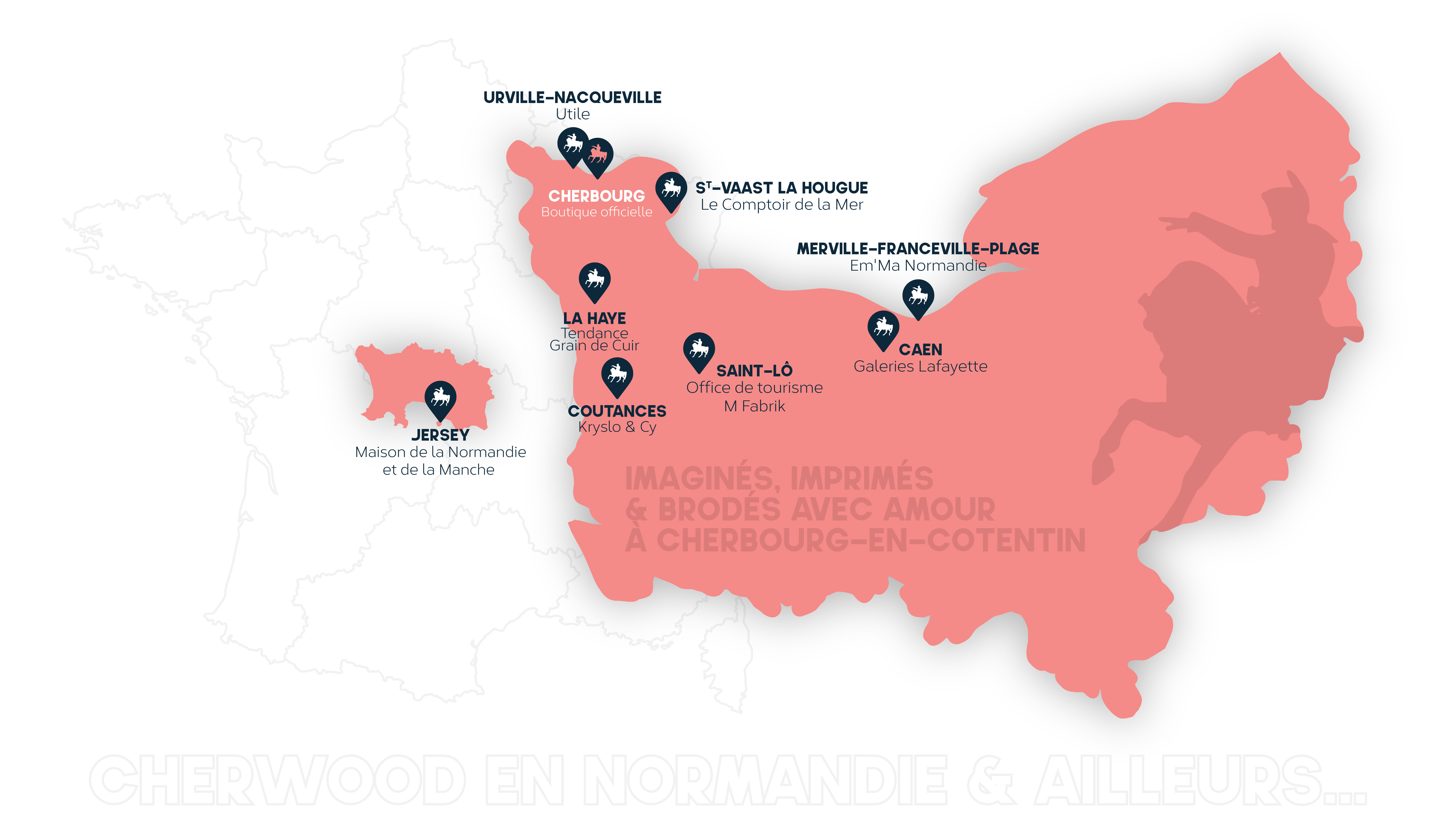 Cartes des revendeurs Cherwood